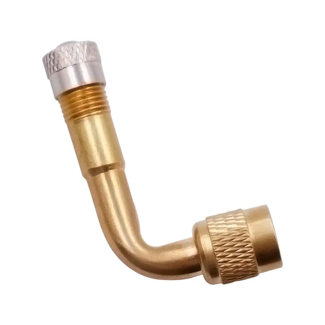10pcs Brass 90° Angle Tire Valve Extender Extension Adapter Universal For Car Truck Trailer Camper RV
