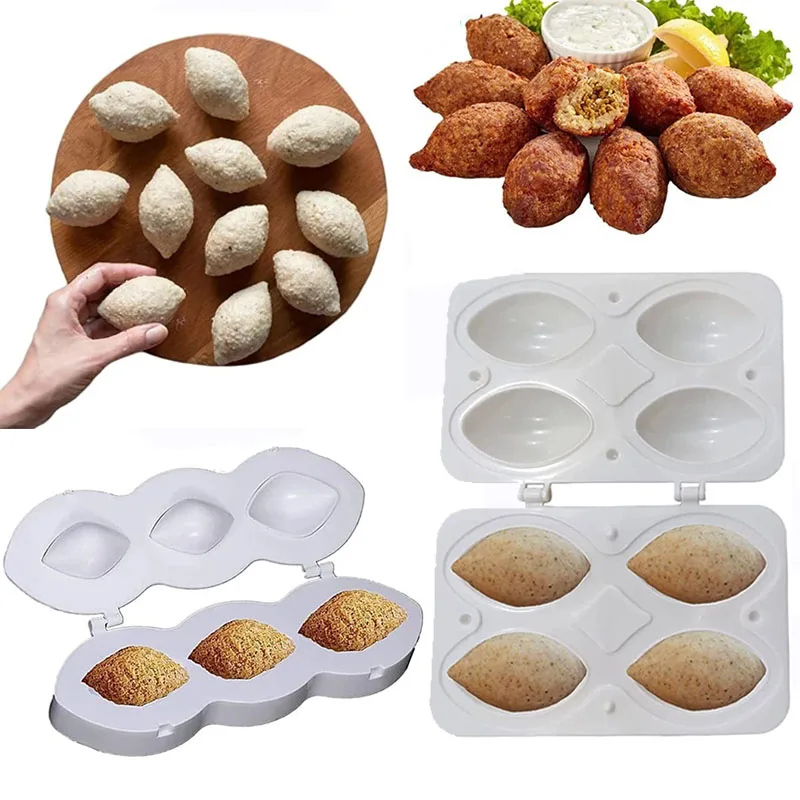 

Meatball Maker Manual Meatloaf Mold Maker Kitchen Tools Stuffed Meatball Kibbeh Maker Processor Roll Cake Dessert Decor