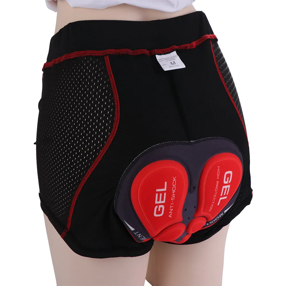 5D Gel Pad 5D Gel Pad Cycling Shorts Breathable Comfortable Shockproof Bicycle Underpant Shockproof Performance