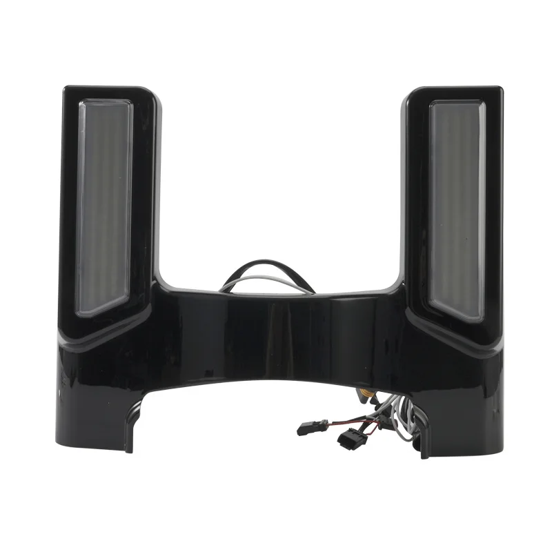 

Black Decorative Accessories for Harley-Davidson 2021 Road ，Glide + Shock Absorber Kit with Decorative Lights