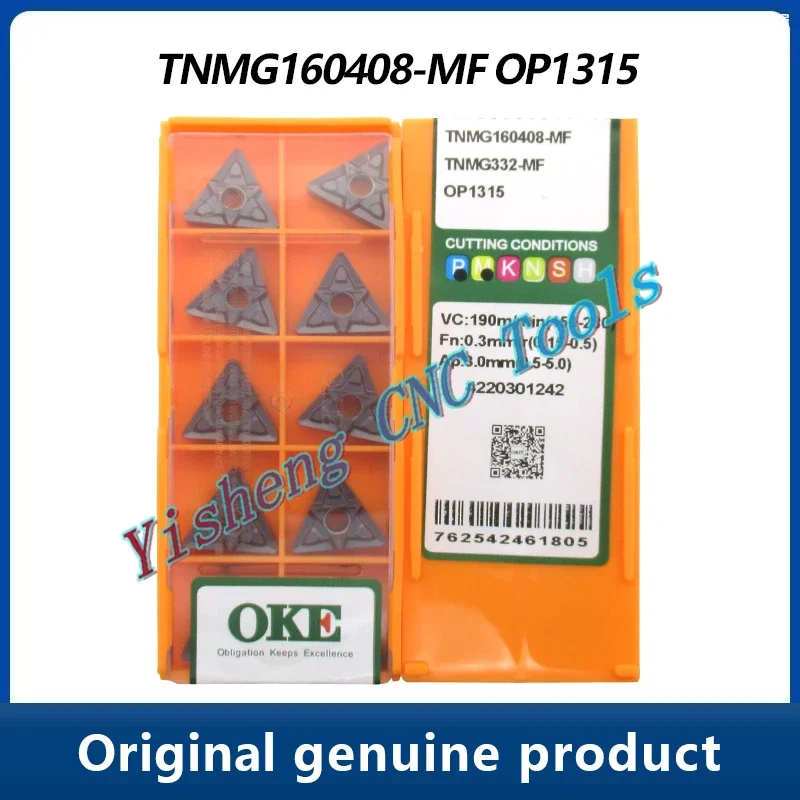 

TNMG160408-MF TNMG160404-MSF TNMG160408-OMF TNMG160408-MSF TNMG160408-OMM TNMG160404-MF OP1215 OP1315 Metal Turning Tools TNMG