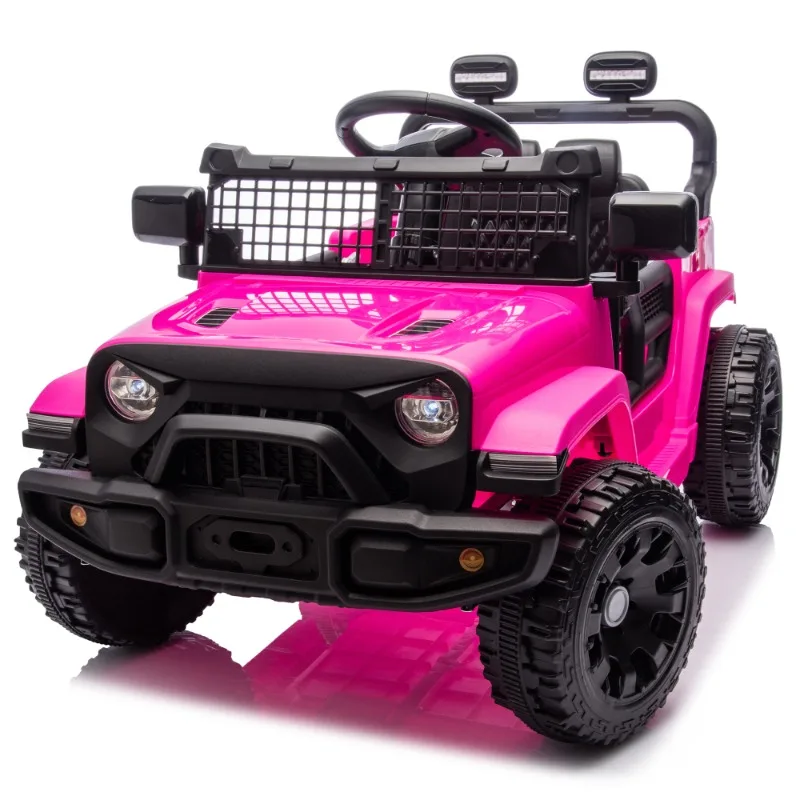24V Kids Ride on Car ,Four-Wheel Suspension,Bluetooth,MP3,LED Headlight, For Kids Around 3 years old.