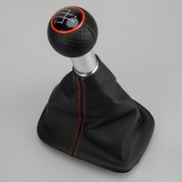 5 Speed Car Shifter Boot Cover Shift Knob Fit for VW Golf MK1 MK2 MK3 MK4 Lupo Polo Passat