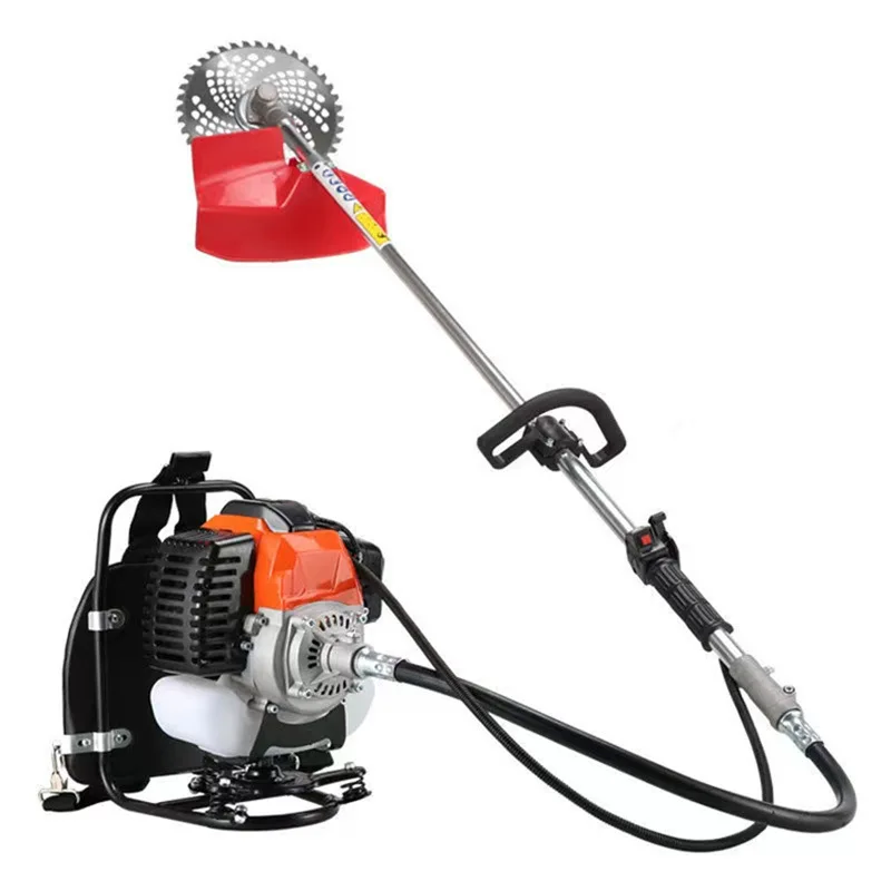 Heavy   Garden Tool  Petrol  Grass Cutting Power String Trimmer Brush Cutter With Spare Parts