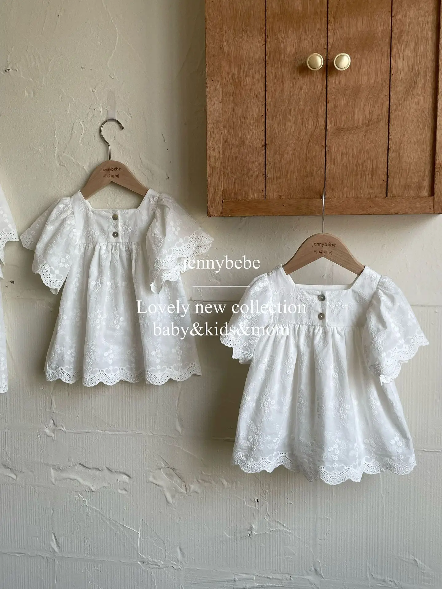 Family Matching Clothes Summer Children Girls Top Cotton Floral Girl Top Infant Girl Cute Bodysuit Dress Sisters Look Outfits