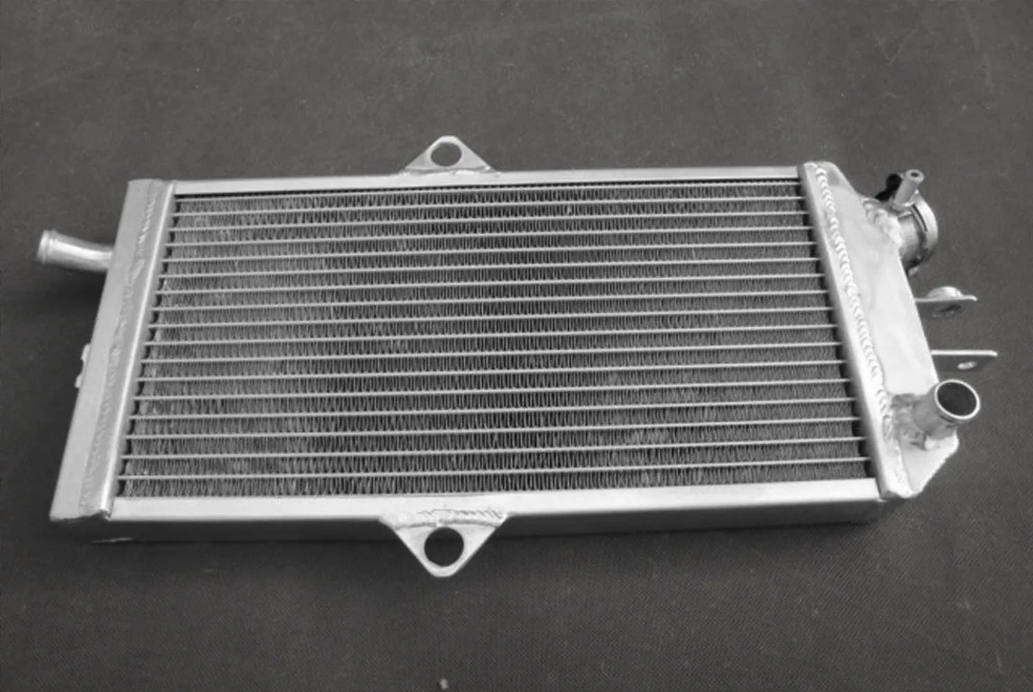 For Suzuki Quadracer 250 LT250R 2x4 1985-1992 Aluminum Radiator Cooler Cooling Coolant 1985 1986 1987 1988 1989 1990 1991 1992