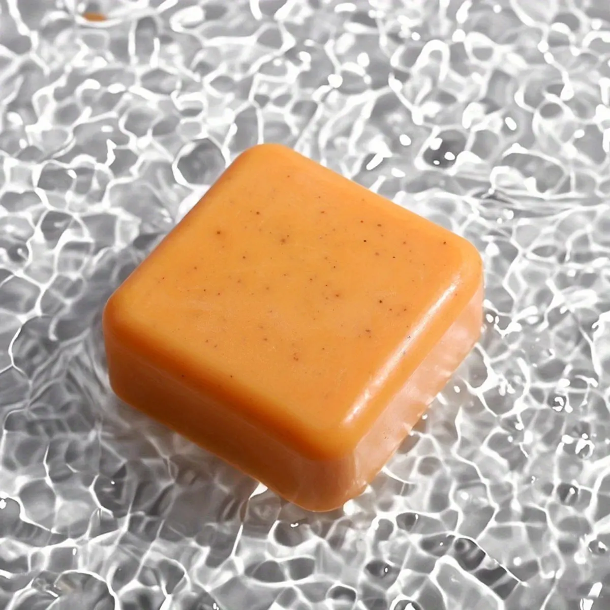 70g Turmeric Shaving and Cleansing Soap with Added Vitamin C to Make the Skin More Beautiful, Walnut Shell Powder Deeply Cleanses