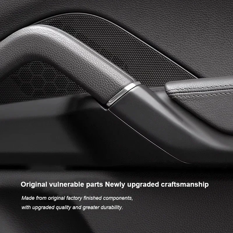 

For Porsche Cayenne 2011-2017 Chrome Door Handle Trim Inner Door Pull Ring Replacement Anti-Aging Interior Upgrade Accessories