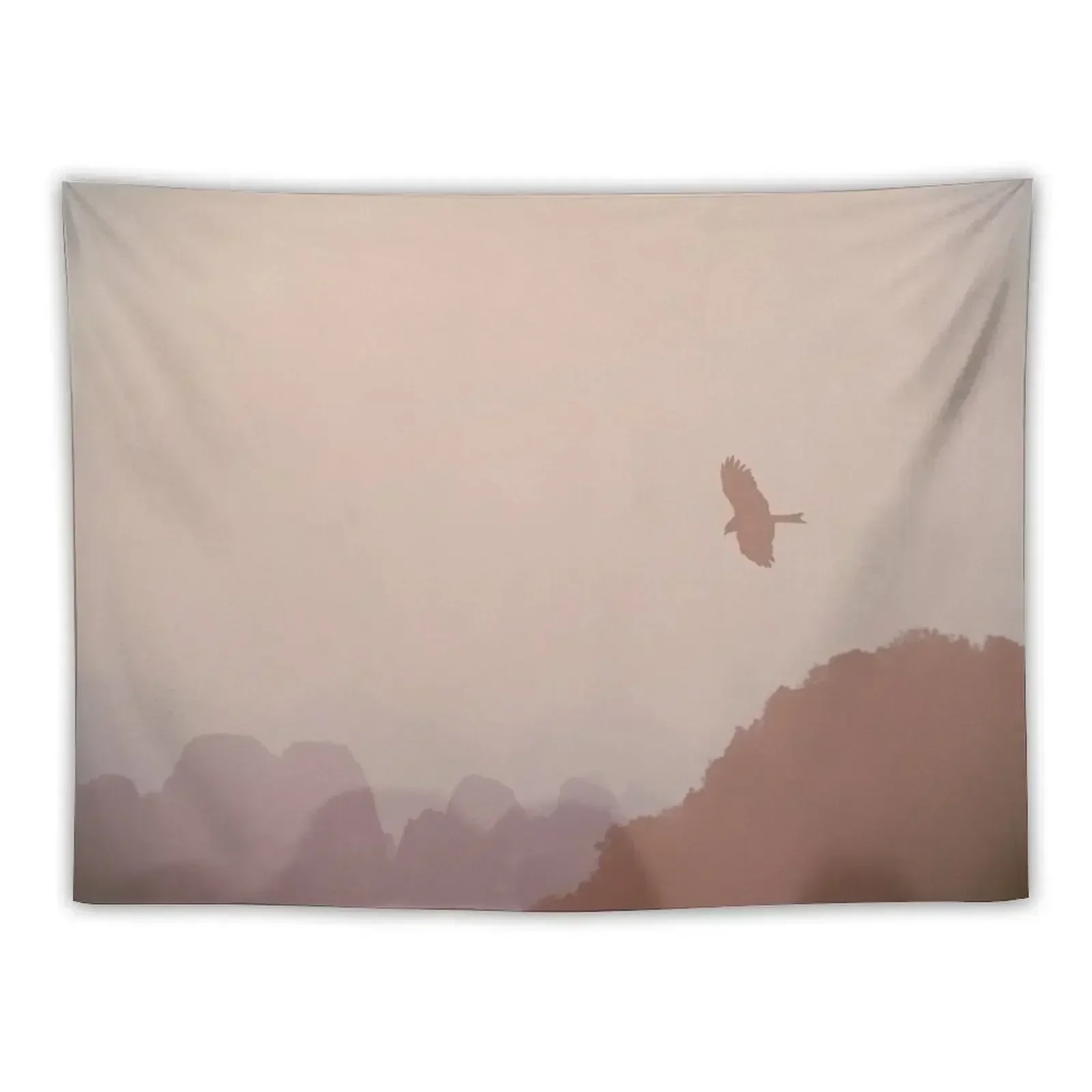 

In Flight over Halong Bay Tapestry Wall Hangings Decoration Living Room Decoration Wall Decoration Carpet On The Wall Tapestry