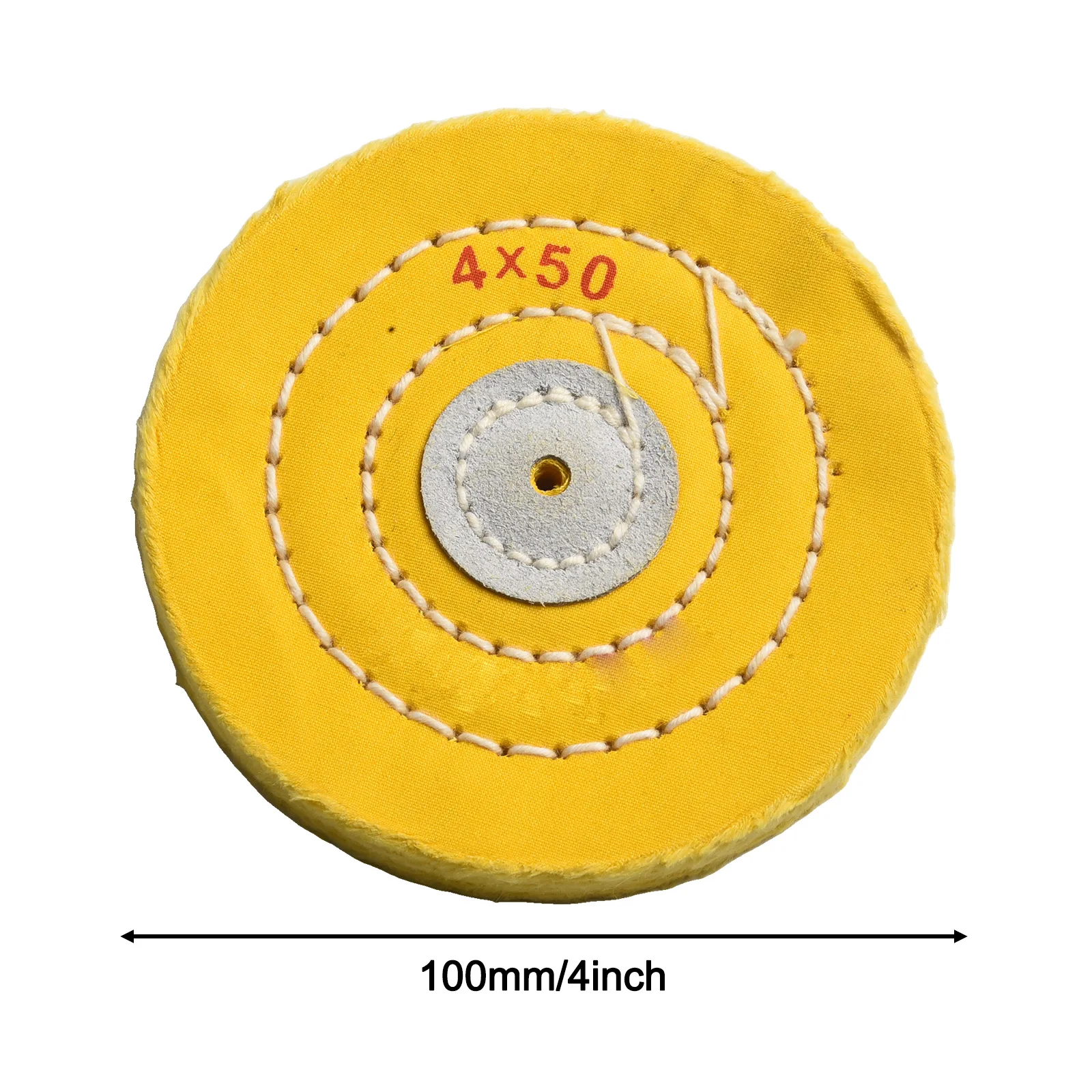 Buffing Wheel Polishing Wheels Buffers For Jewelry For Polishing Iron Power Tools 4in 50PLY High-quality Brand New