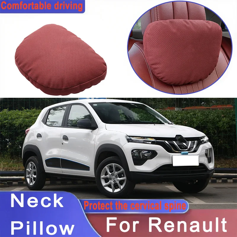 

Car Headrest Neck Support Seat Lumbar Cushion Neck Pillow For Renault Captur Megane Clio Express Koleos Kwid Duster Kardia ZOE