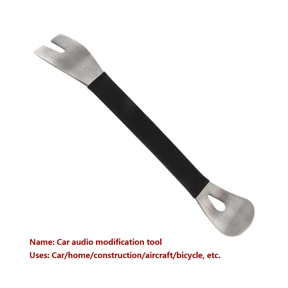 1PC Car Interior Clip Panel Trim Installation Removal Tool Stainless Steel Pry Plate Conversion Installation Tool