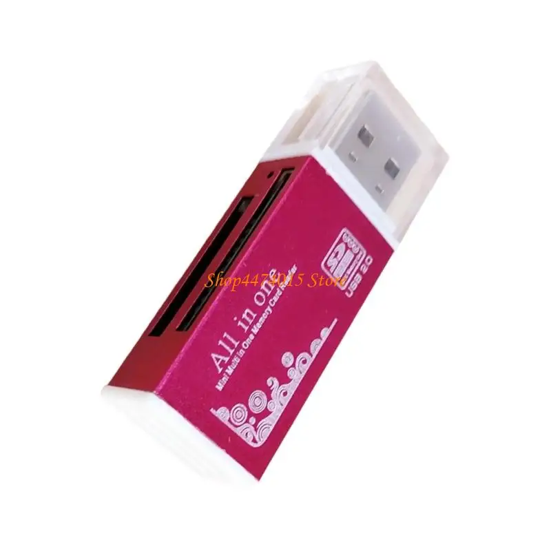 K1AA USB 2.0 메모리 카드 리더 어댑터는 MS TF 및 카메라 및 장치 용 더 많은 카드를 지원합니다.