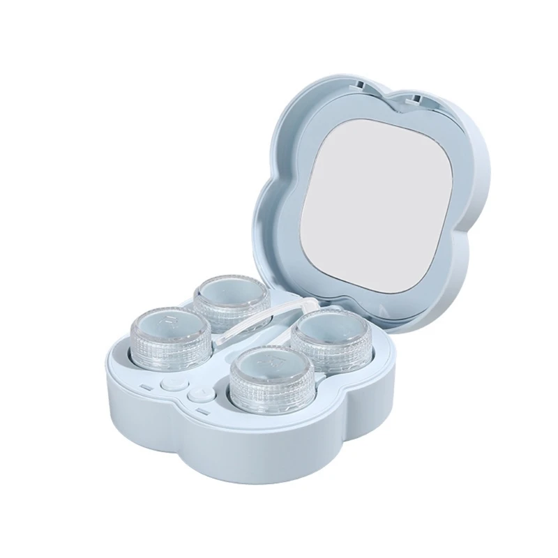 DXAE Battery Lens Cleaner for Travel and Sink Side Daily Care Routine