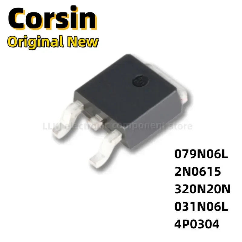 1pcs 079N06L IPD079N06L3G 2N0615 IPD30N06S2-15 IPD320N20N3G 320N20N 031N06L IPD031N06L3G 4P0304 IPD90P03P4-04 TO252/