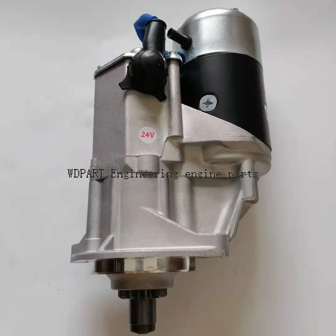 

225-3150 STG91565 2253150 2873K406 Starter Motor 24V 10T 4.5KW For C4.4 Engine CAT320D2 Excavator Spare Parts