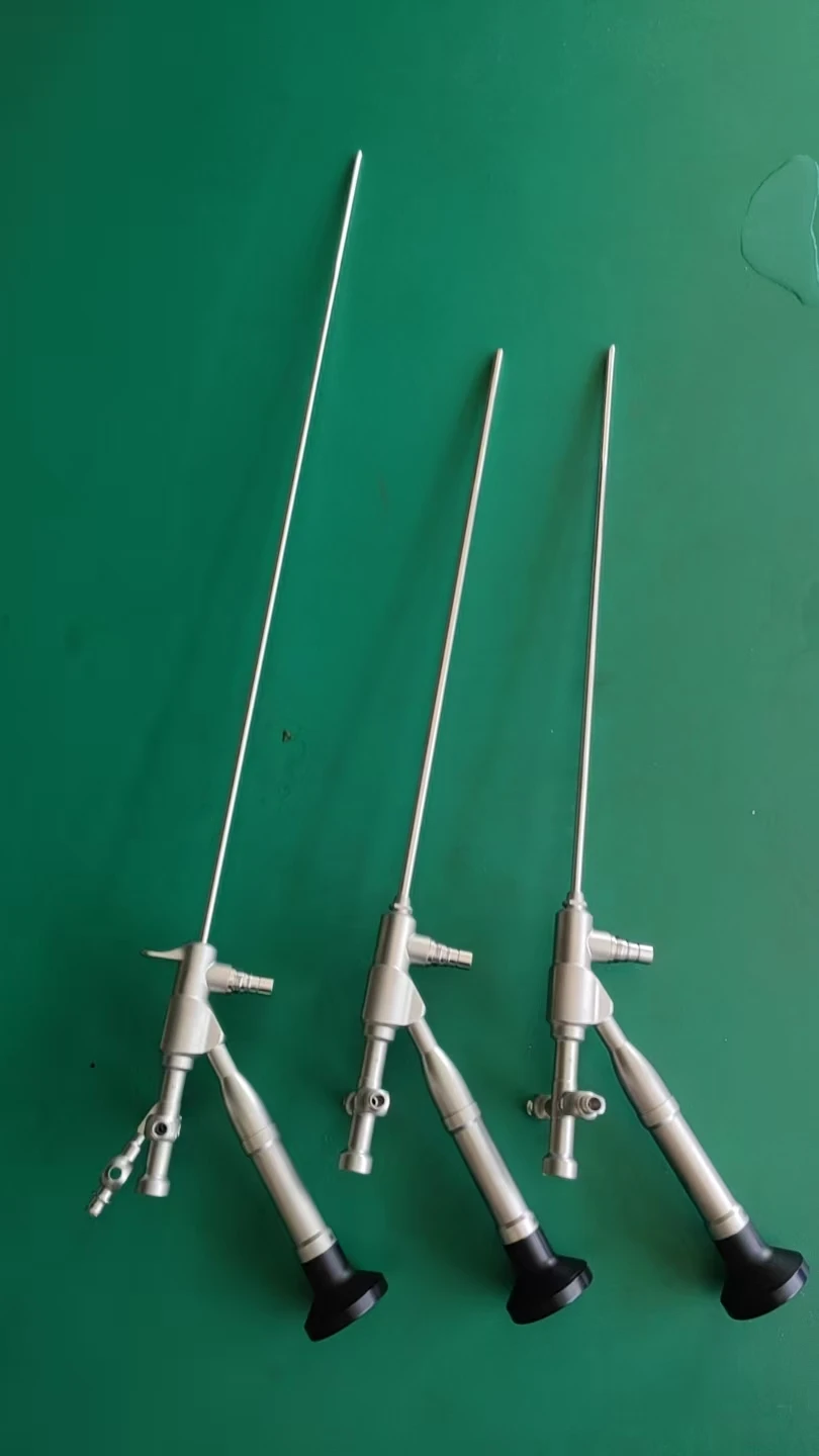 Reusable Medical Ureteroscope, stable performance  device supporting hospital urological surgical procedures
