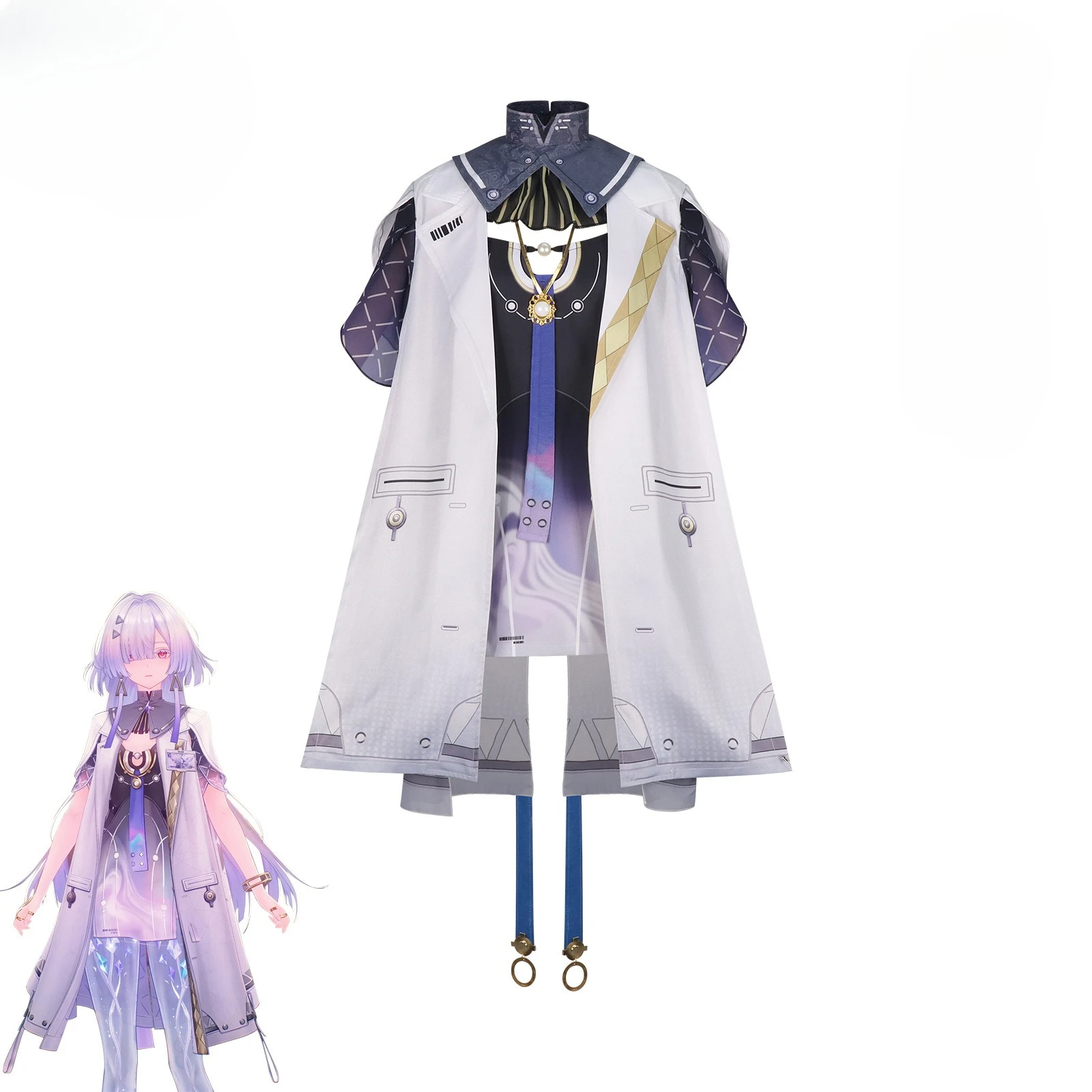 

Wuthering Waves Mornye Cosplay Costumes Game Character Halloween Party Costume Performance Clothing for Adult Women