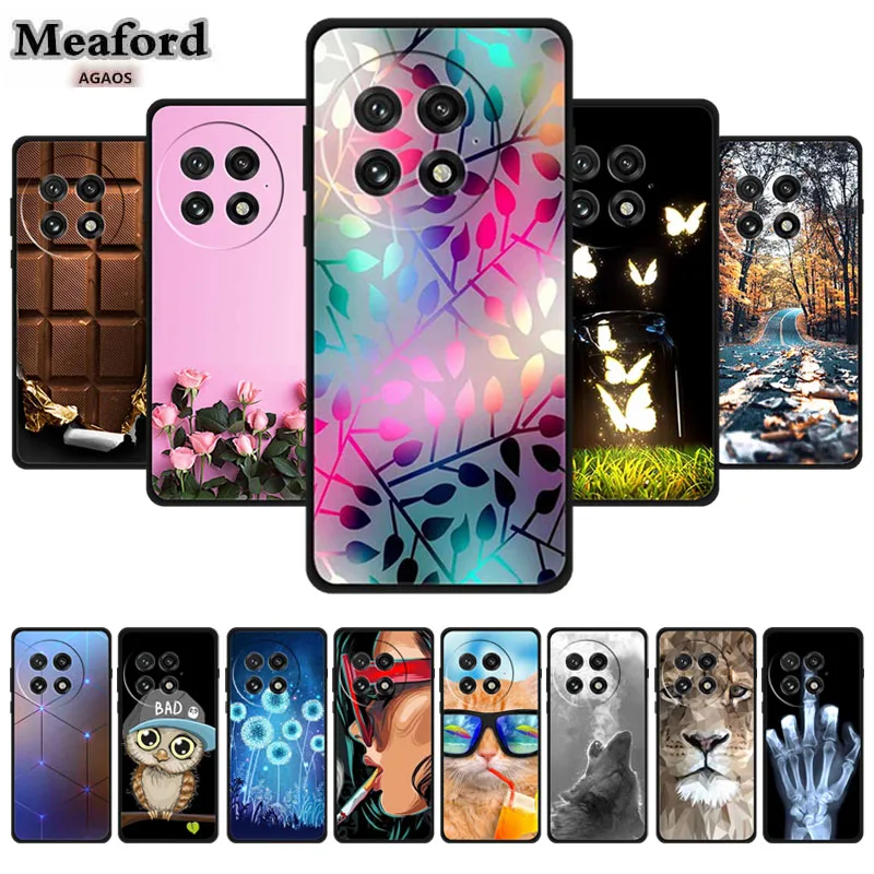 Phone Case For OnePlus 13 Soft Silicone TPU Back Cover for Funda OnePlus 13 5G 6.82