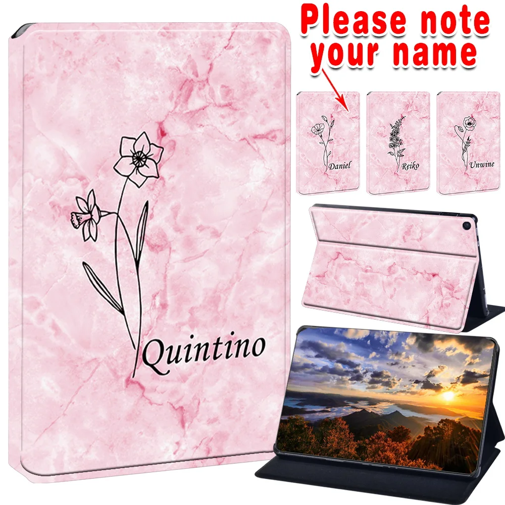 

Customized Name Universal Case For Amazon Fire HD 10 (5/7/9th gen 2015/17/19) Magnetic Flip Cover Case Daily Necessities
