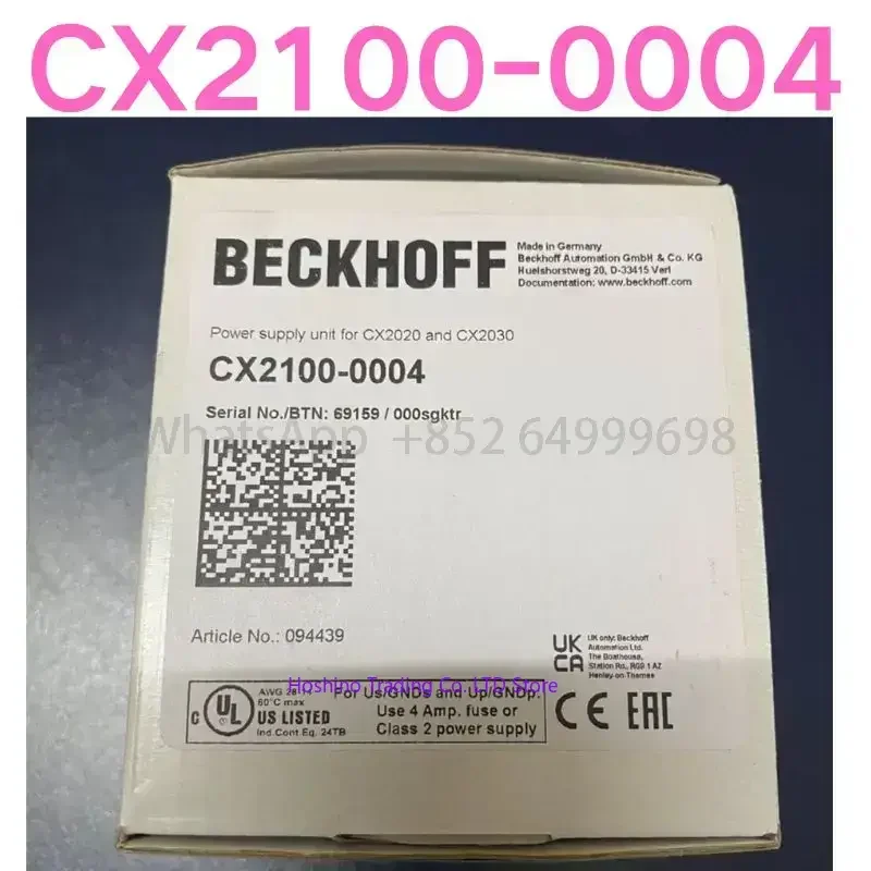 

Brand-new Power module CX2100-0004
