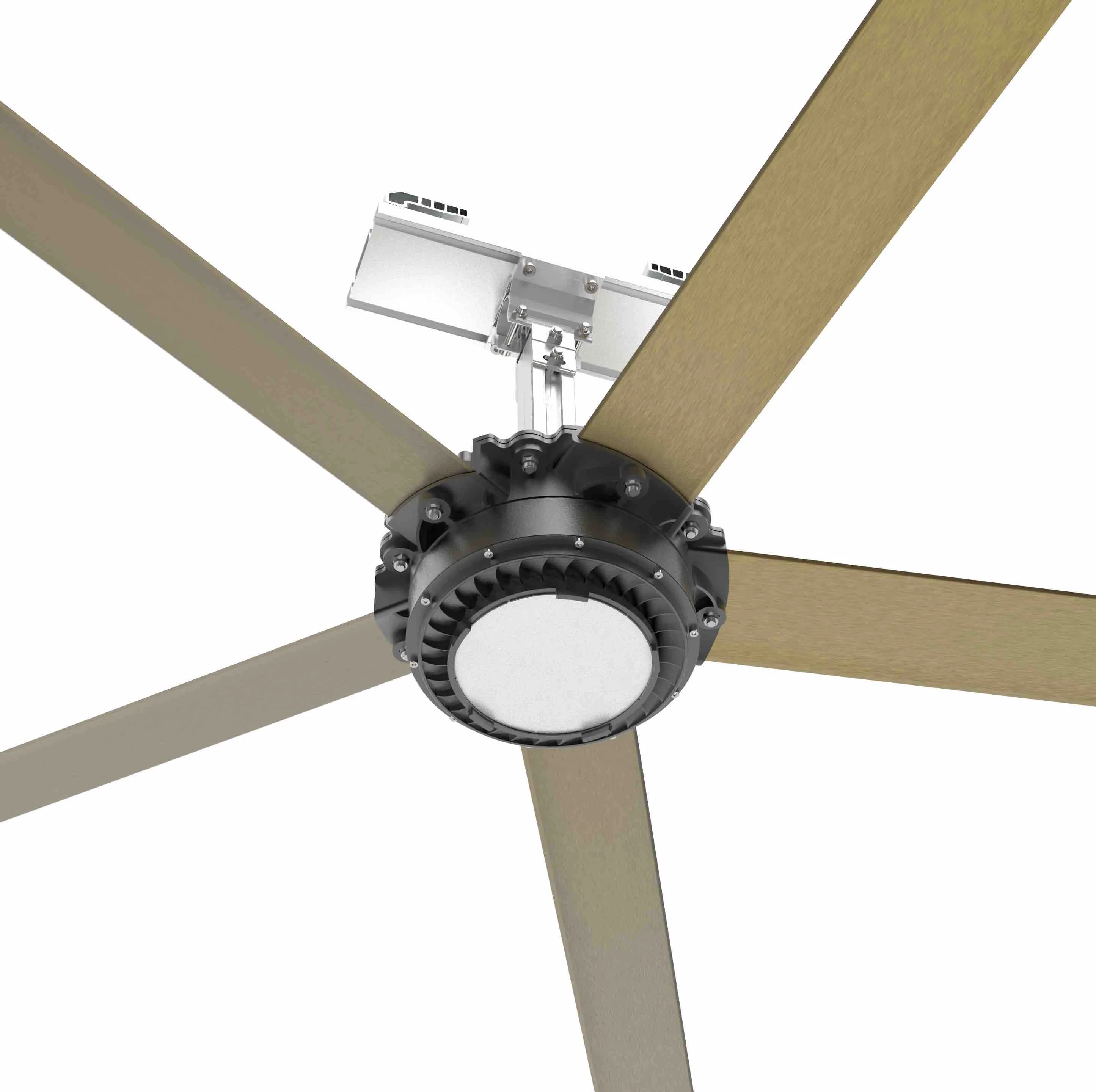 

24FT ODM Noiseless 6 Blades Industrial Ceiling Hvls Fan for Factory Farm