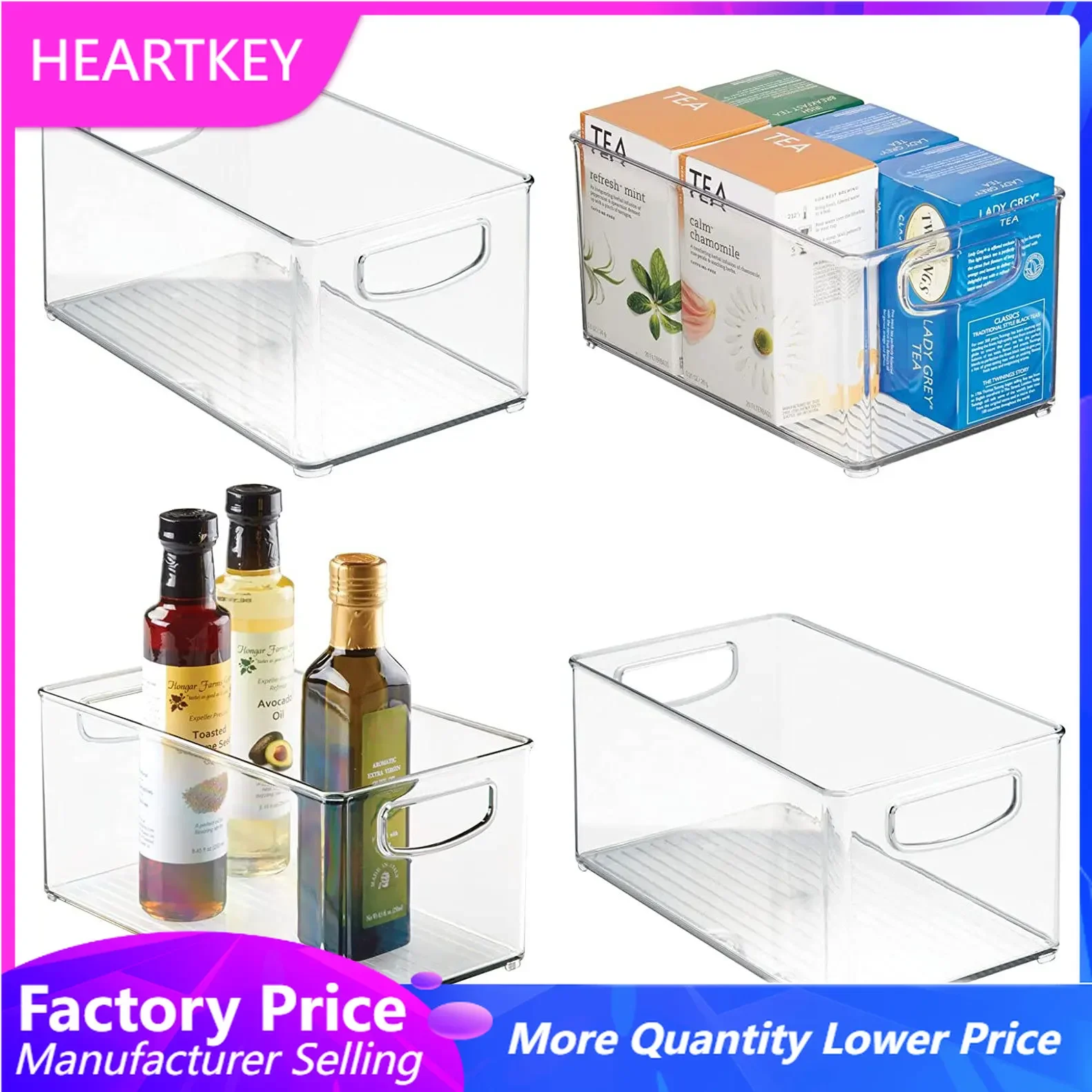 

Plastic Container Food Sealed Jar Can Cereal Dispenser Storage Box Kitchen Food For Kitchen Grain Dried Fruit Snacks Wholesale