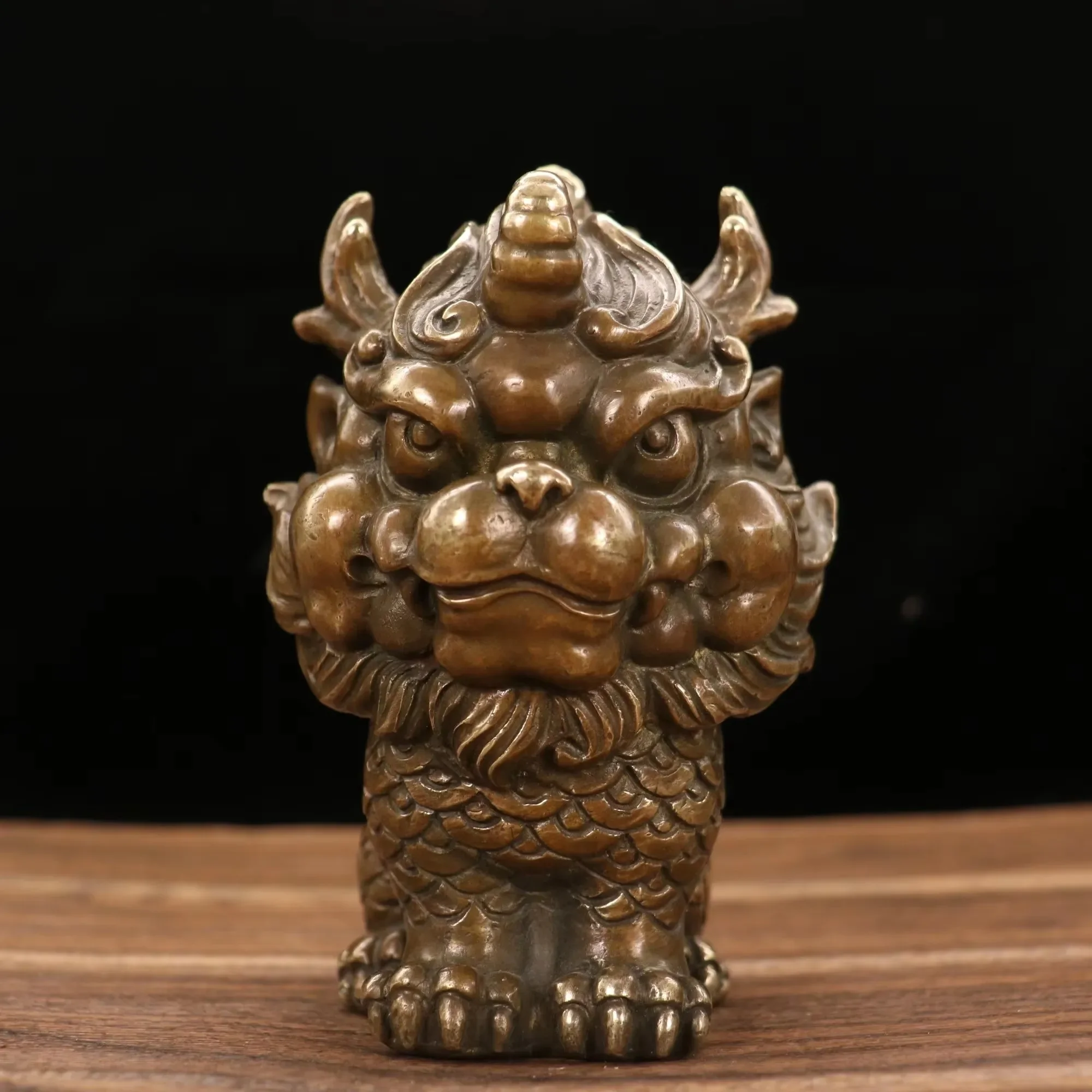 6-collezione-tempio-tibetano-bronzo-antico-testa-kylin-unicorno-nian-bestia-amass-ricchezza-ufficio-ornamenti-casa-di-citta-esorcismo