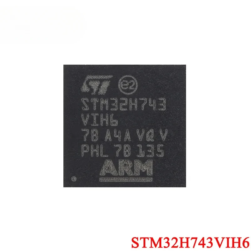 5Pcs/1pc STM32H743VIH6 STM32H743 STM32 H743VI H743VIH6 TFBGA-100 ARM Cortex-M7 32-bit Microcontroller MCU Chip IC New Original