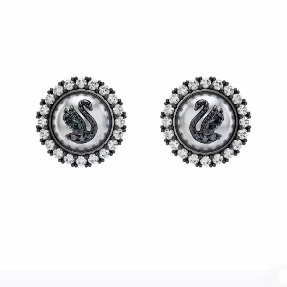 

Pure silver s925 earrings Vintage Classic Fashion Women's High end Animal Necklace Set Series