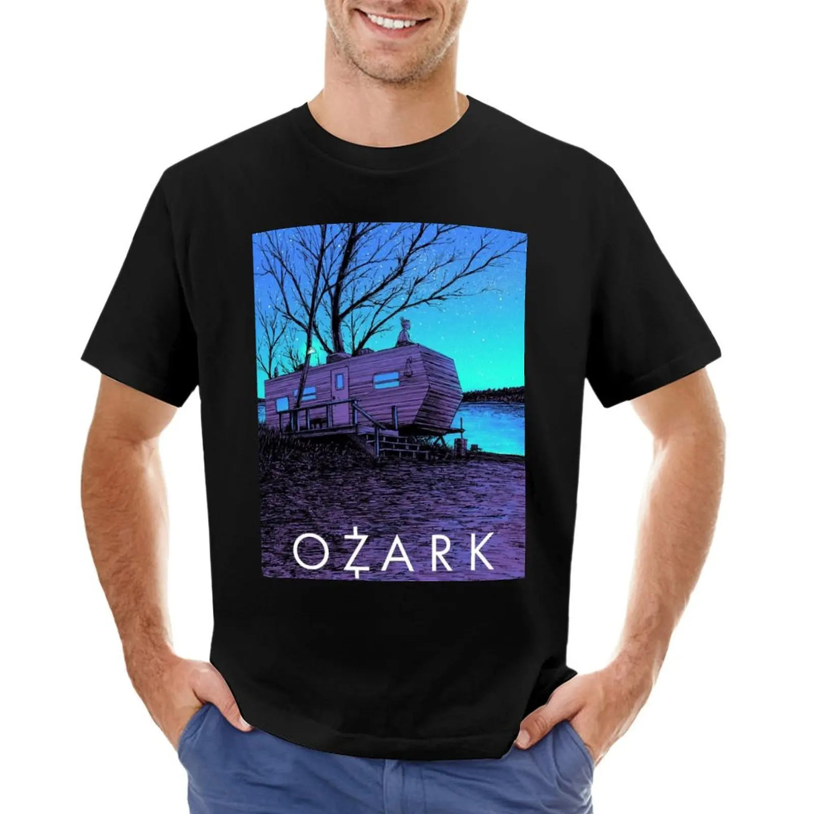 ozark T-Shirt shirts graphic tee custom t shirt man clothes summer clothes shirts men graphic