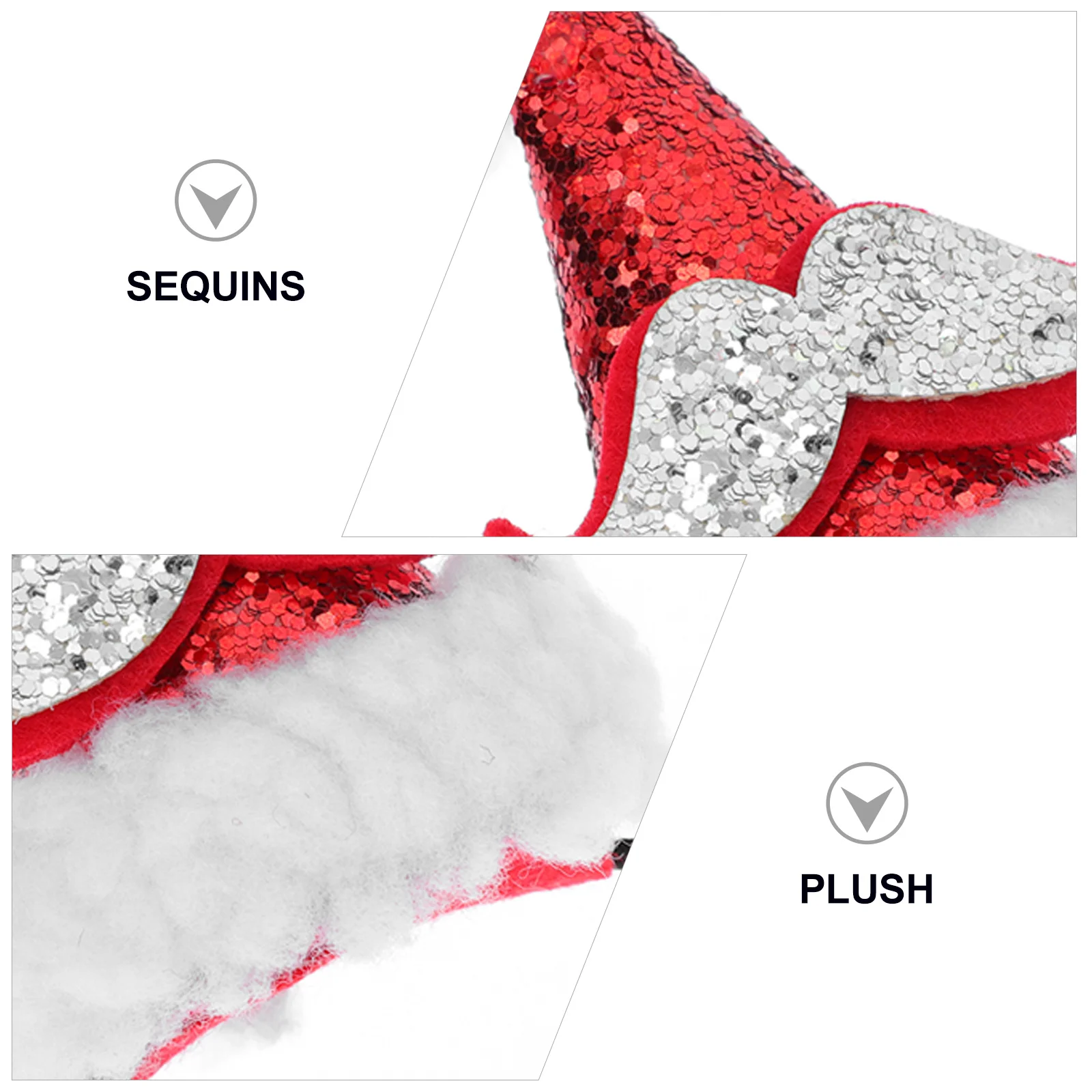 

3pcs Children Headwear Hairbands Christmas Design Festive Party Costume Accessory Holiday Xmas Decorations Kids Hair Hoops Party