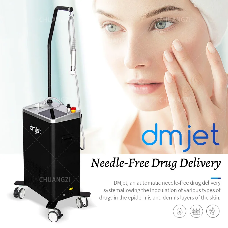 

The latest needle free injection air jet beauty machine for removing acne scars and scalp treatment in 2024