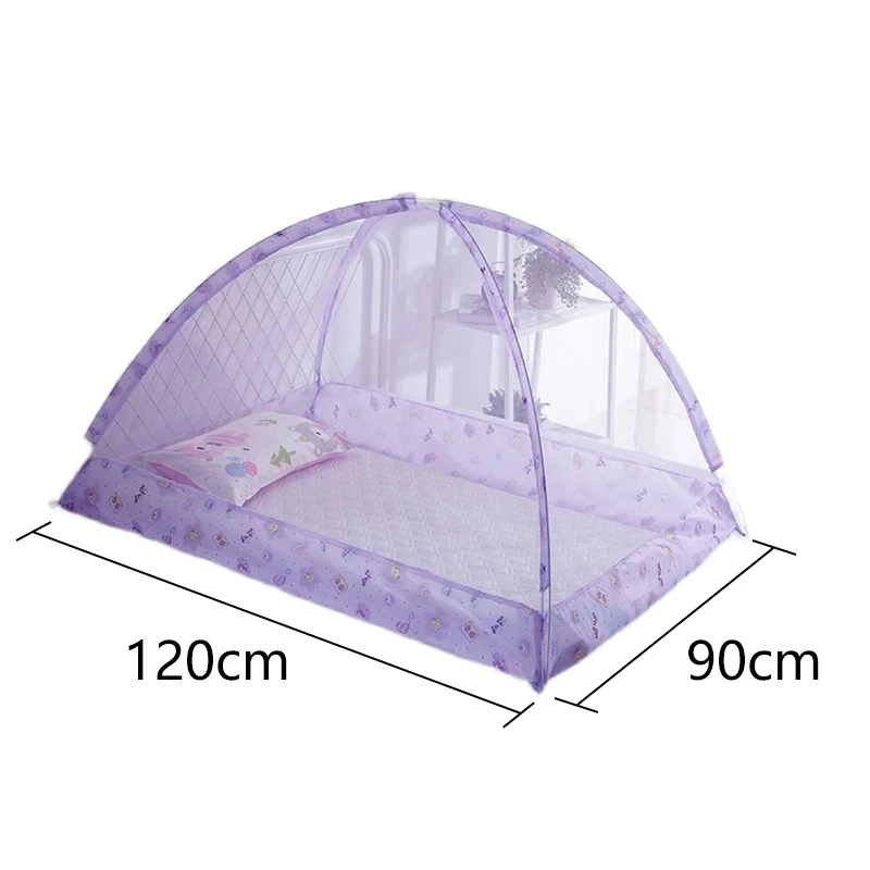 Children\'s Mosquito Net Bed Baby Dome Free Installation Portable Foldable Babies Beds Children Play Tent mosquitera cama