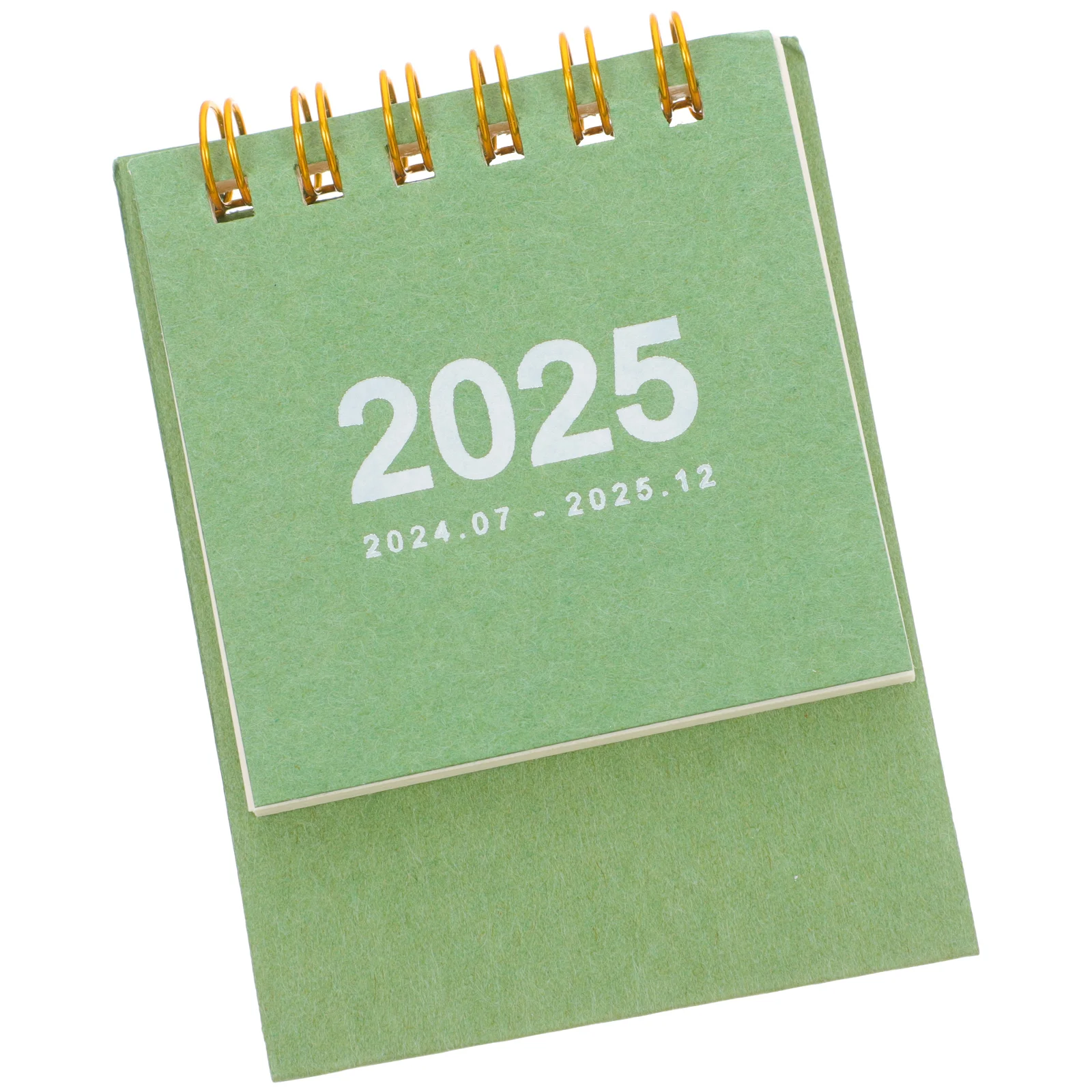 Creative Small Desk 2025 Mini Office Decorative Table Calendar Flip Stand Up Desktop Calendar For Home Office Decor