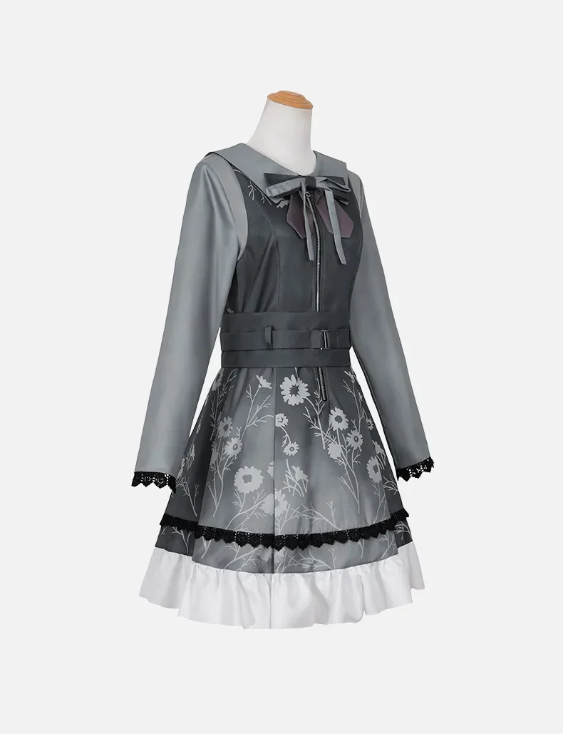 Novo akiyama mizuki cosplay traje projeto sekai colorido palco amia cosplay vestido peruca halloween carnaval festa roupa para mulher