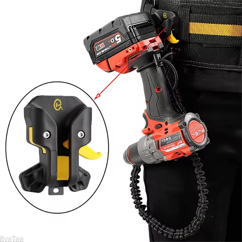 New Portable Power Tools Quick Hanging Hooks Electric Drills Organizer Hook Anti-fall Accessories Electrician Waist Tool Storage