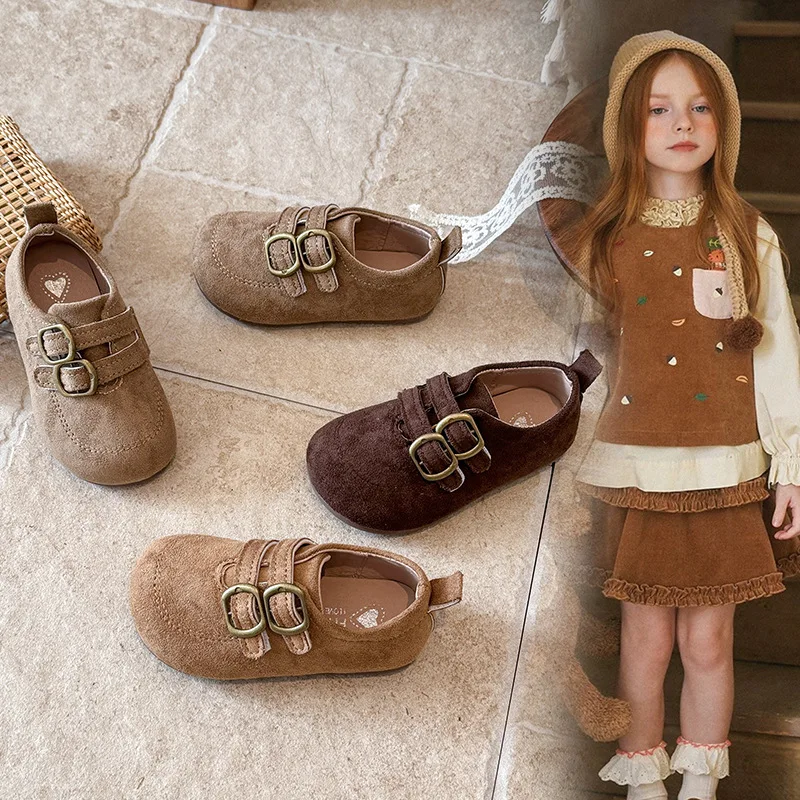 Children's Fashion Shoes Spring Autumn Princess Shoes Soft Sole Girl Shoes Kids Boys' Shoes