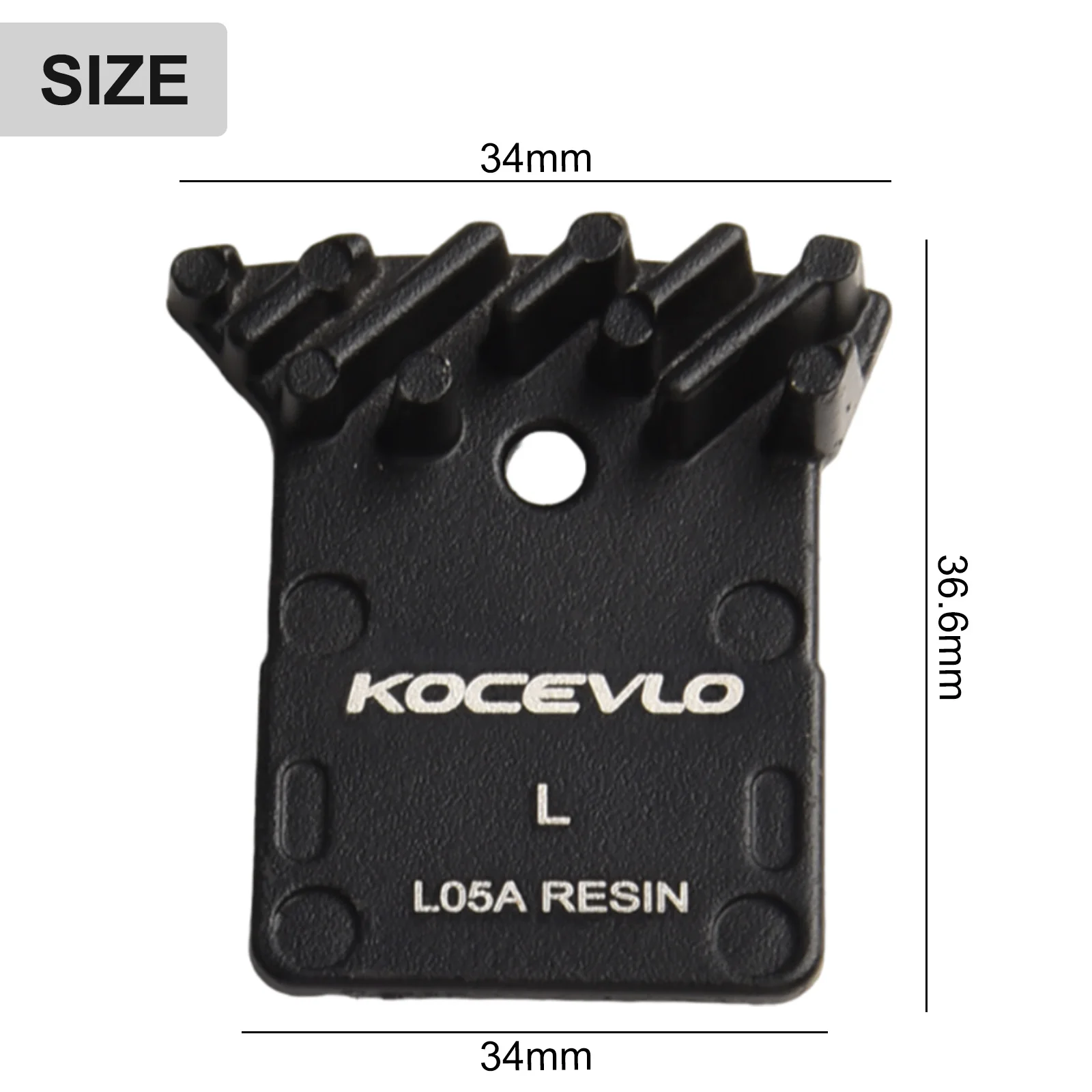 

Bike Disc Brake Pads 2 Pair 36.6x34mm Black For-Shimano RS805 R9170 R8070 ICE Narrow Pad High Quality Hot Sale