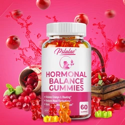 Female Hormone Balance & PMS Relief Gummies - Relieves Cramps, Moods, Hot Flashes & Night Sweats Contains Cranberry, Angelica