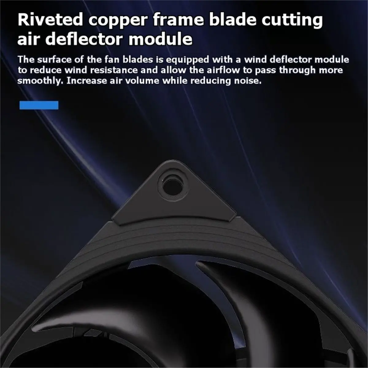 High Static Pressure Cooling Fan, 4Pin PWM Fan for CPU Cooler, Small Form Factor ITX Case Radiator Cooling