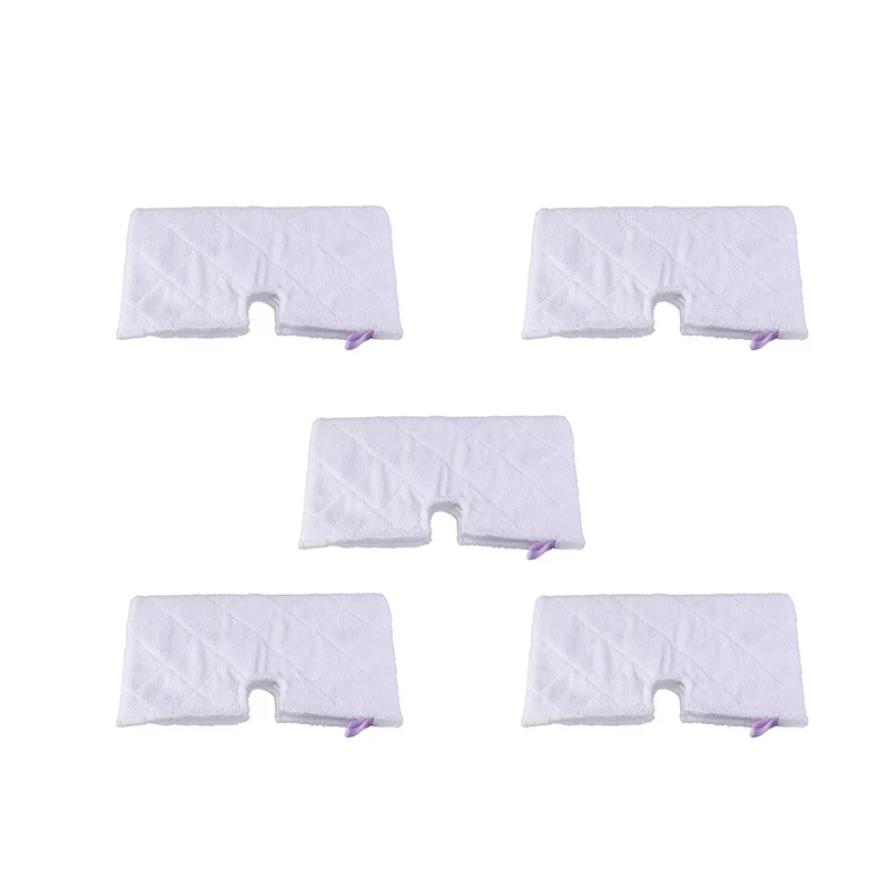 5PCS Steam Mop Pads Replacement for Shark S3550/S3901/S3601/S3501 Series Quality Washable Microfiber Steam Mop Cloths