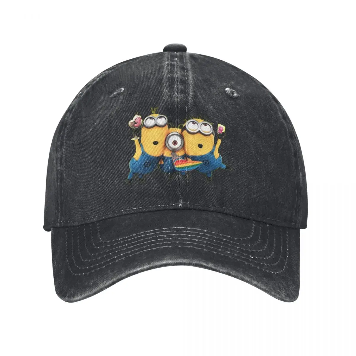 Despicable Me Minions Cool Baseball Cap Men Cowboy Hats Women Visor Caps