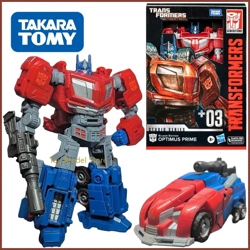 In Stock TM Transformers SS Series SS-GE 03 V-Class Optimus Prime (WFC) Collectible Figures Movable Toys Ornaments Popular Gifts