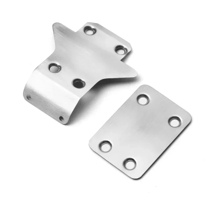 Stainless Steel Front and Rear Chassis Armor Protector for Kyosho MP10 9E TO-235-220 RC Car Upgrade Parts