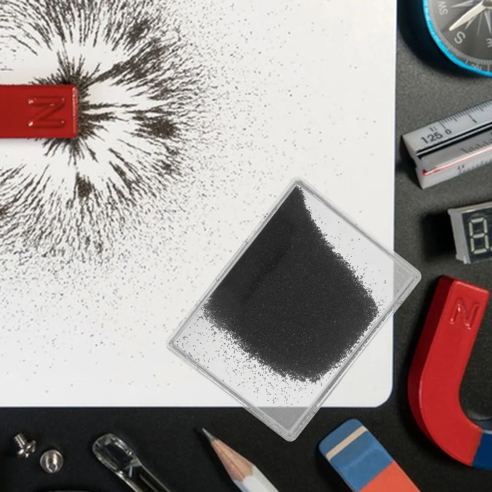 2 коробки, чехол для железных файлов для визуализации магнитного поля, принадлежности для научных экспериментов, физика, классные демонстрации, обучение