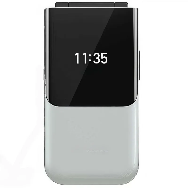 Nokia mobile phone 2720 flip phone for the elderly, non-smart phone 2G for the elderly, student dual SIM card, overseas dual scr