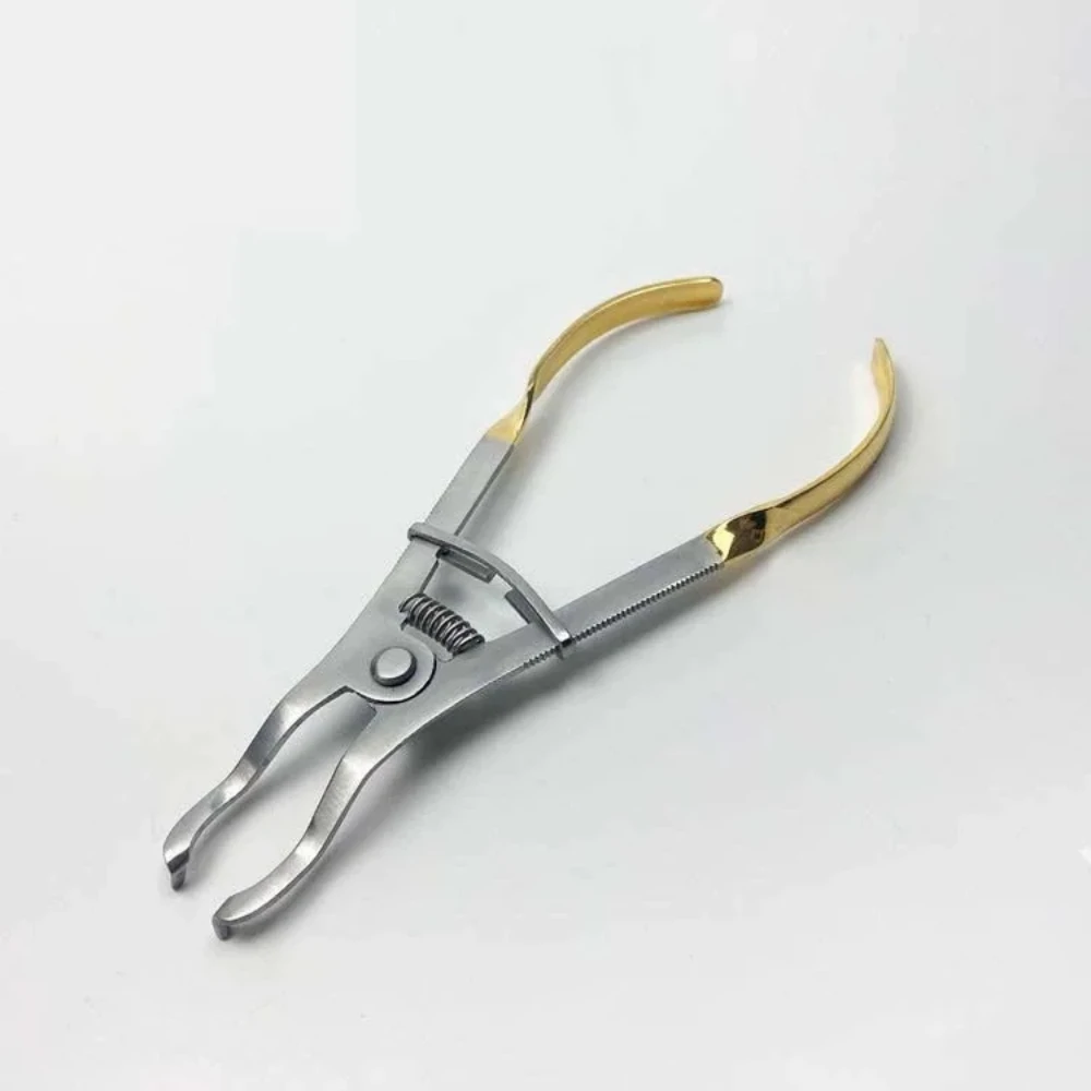 Dental Stainless Steel Sectional Matrix Plier Metal Matrics Band Forceps Placement Resin Clamping Ring Clip Lab Dentistry Tools