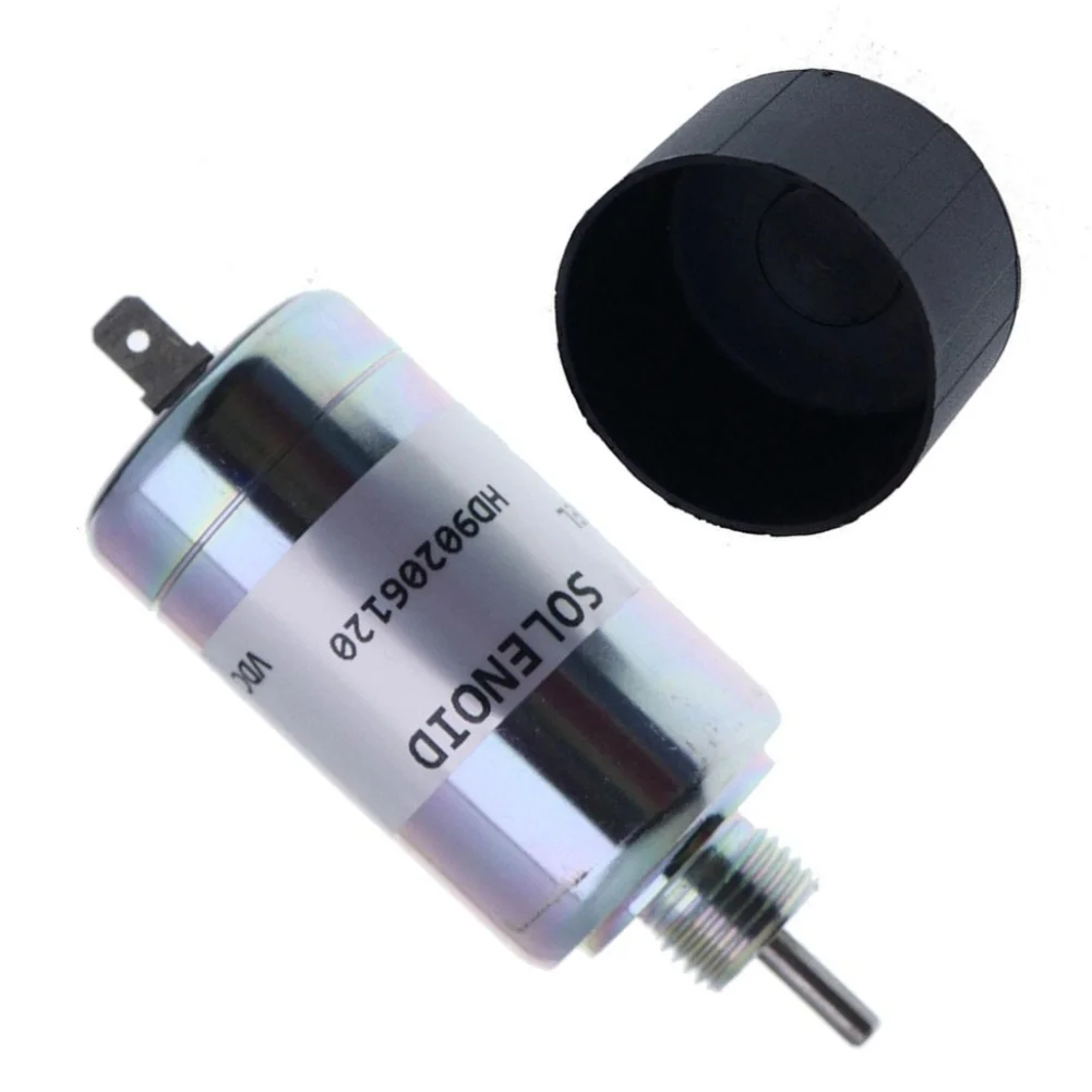 12V DC Shut Off Solenoid 185206083 for Perkins 100series and for New For Holland Tractors TC31DA TC33 TC33D TC33DA TC34DA TC35