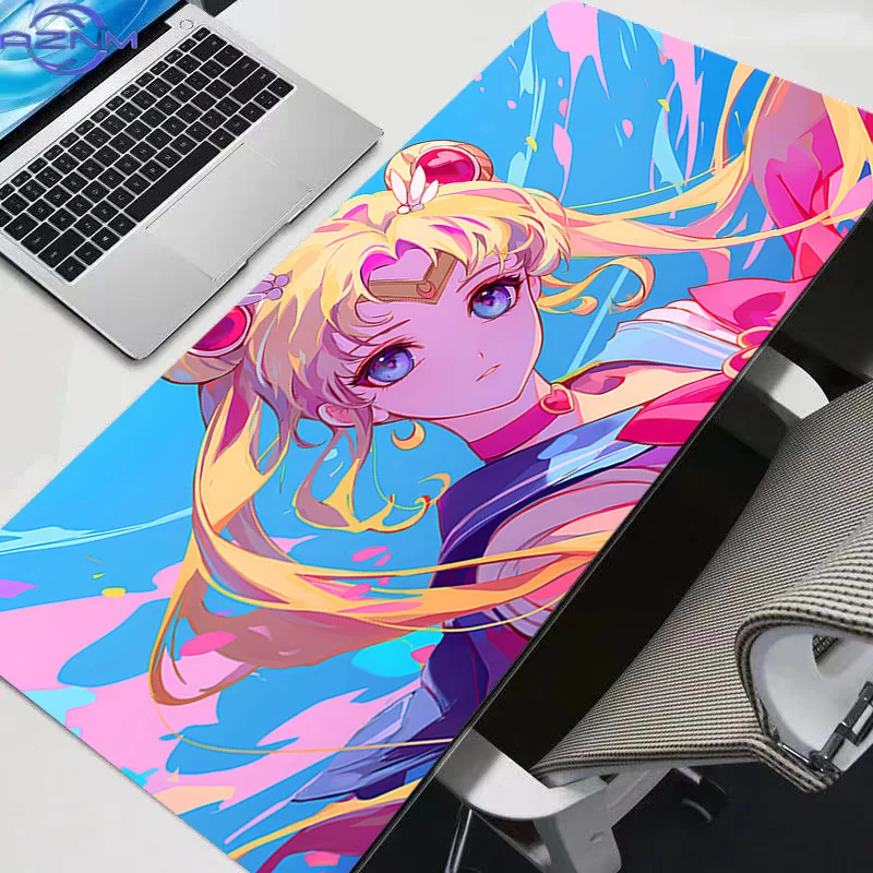 Art Print Large Desk Mouse Pad Non-Slip Base For Laptop PC Gaming Household Birthday Gift